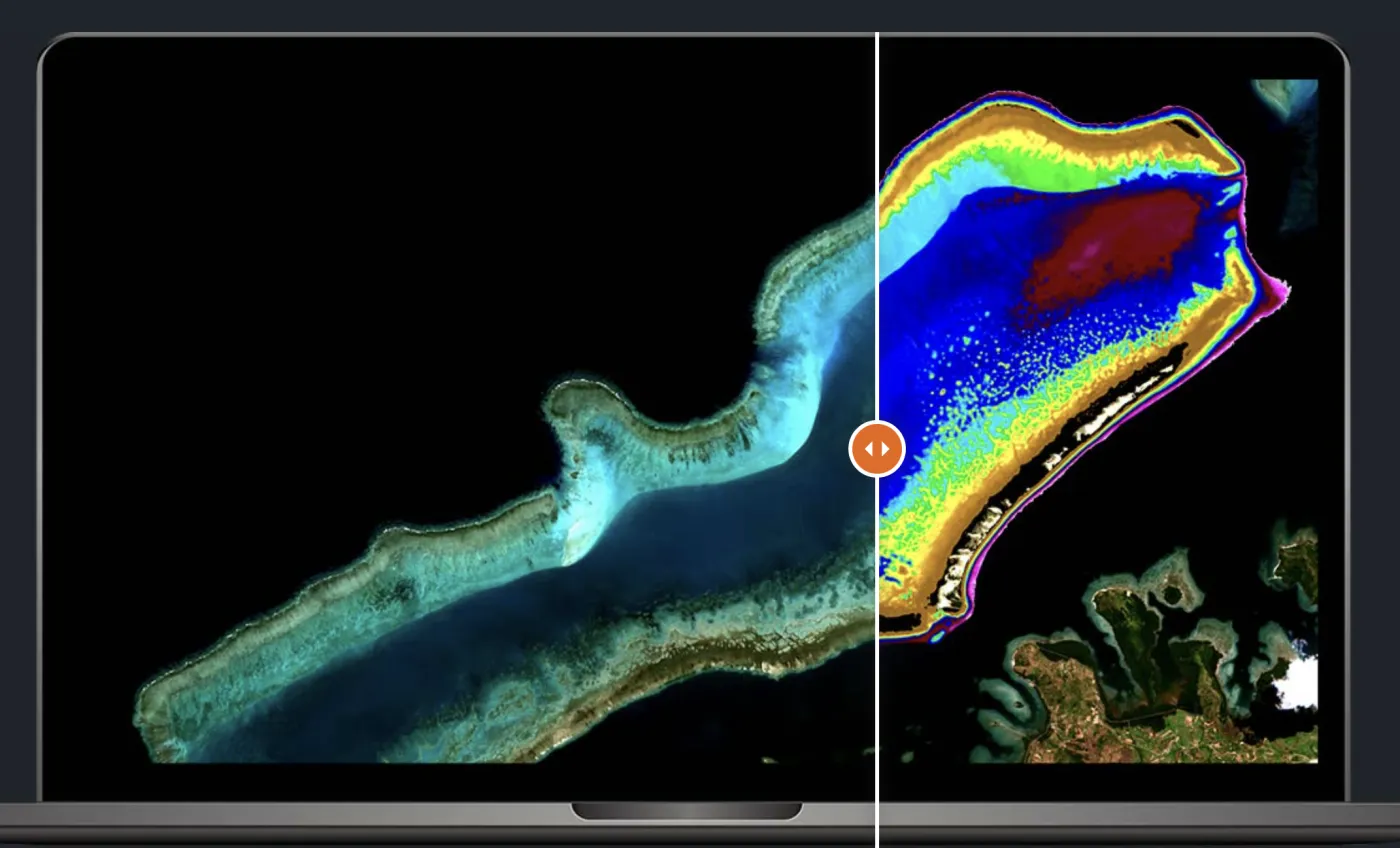 EOMAP衛星水深測量